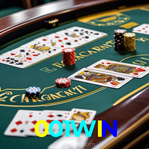 001WIN:Mostre sua habilidade nas mesas de poker e vença os adversários!