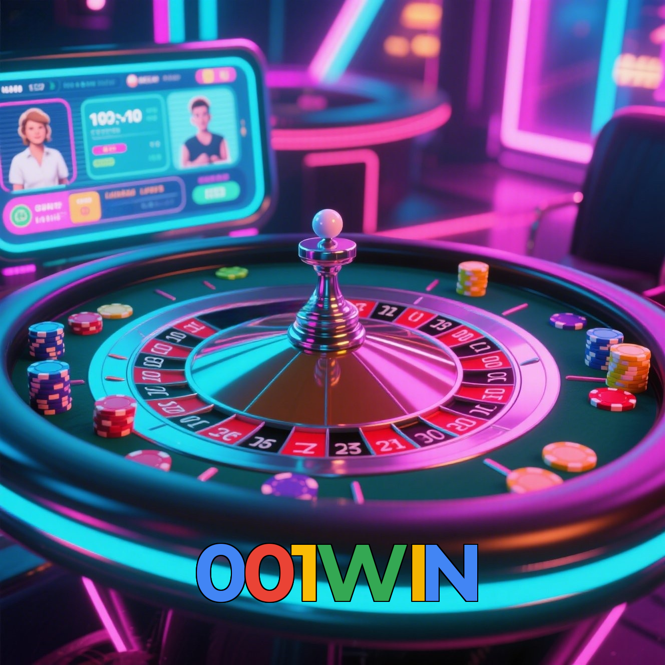 001WIN：A sorte está no seu lado nas nossas roletas! Aposte agora!