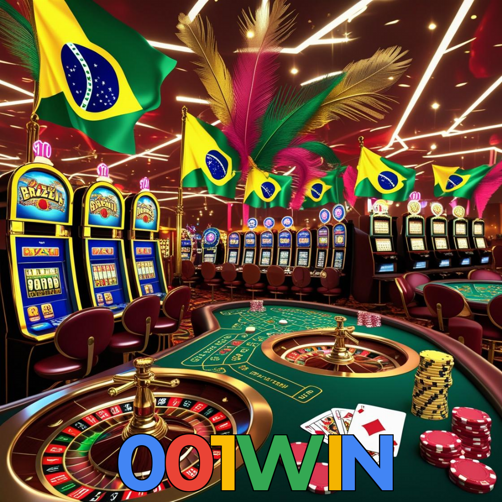 001WIN：Cada giro nas slots pode te levar à grande vitória!