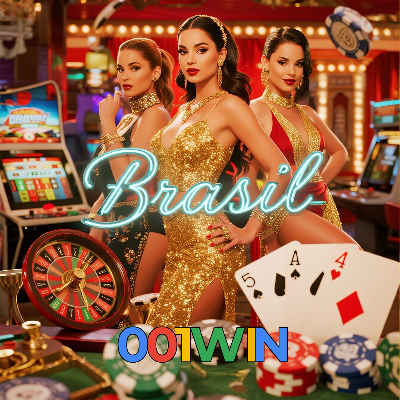 001WIN：Ganhe no blackjack e aposte no futebol para uma experiência única!