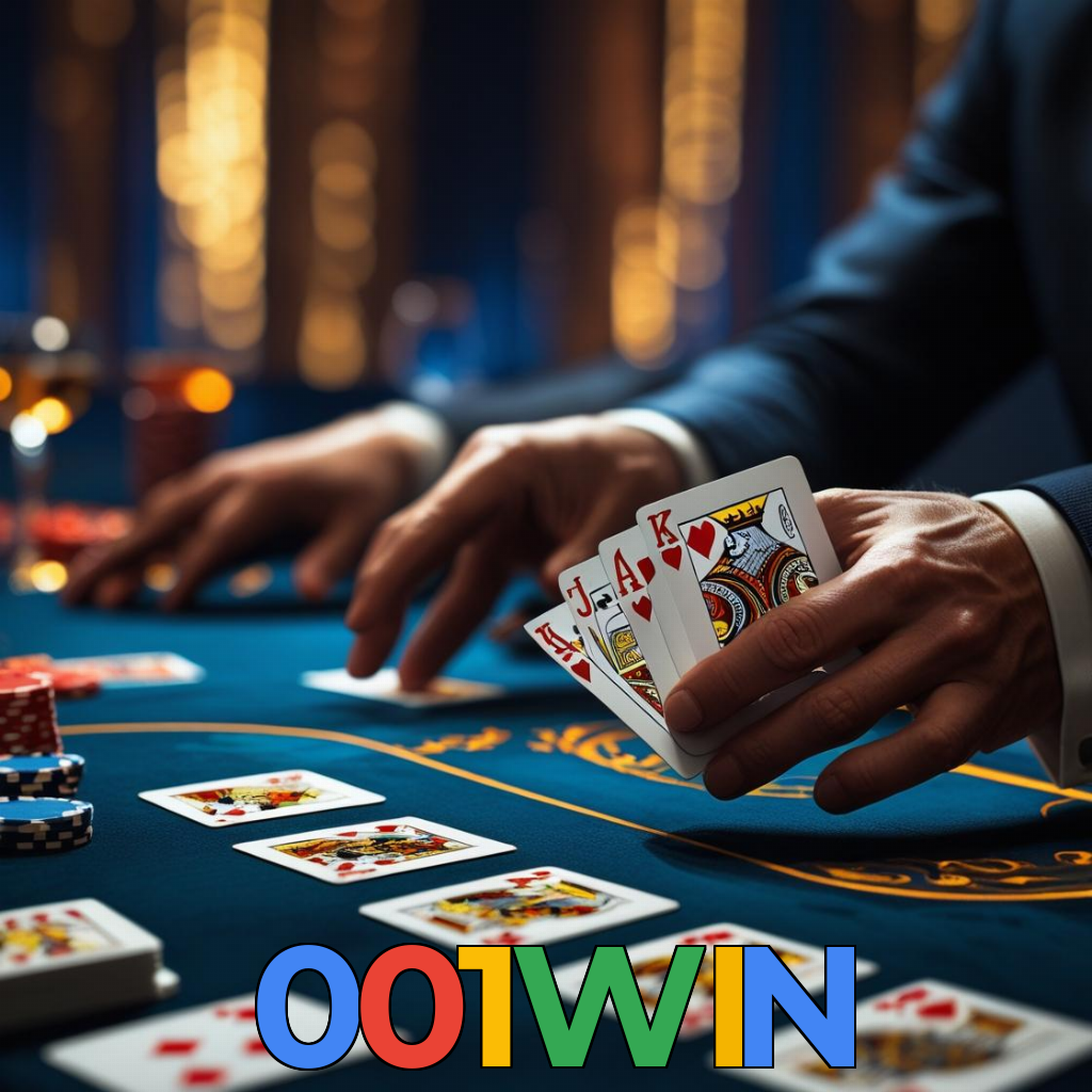 001WIN:Jogue poker e vença como um verdadeiro campeão!