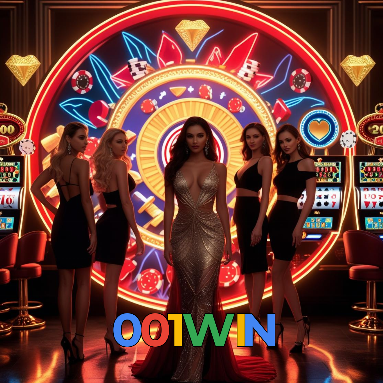 001WIN:Onde a diversão nunca acaba: poker, roleta e apostas no futebol!