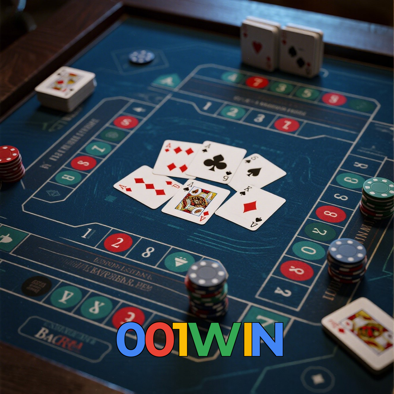 001WIN:Jogue nas nossas mesas de poker e conquiste vitórias épicas!