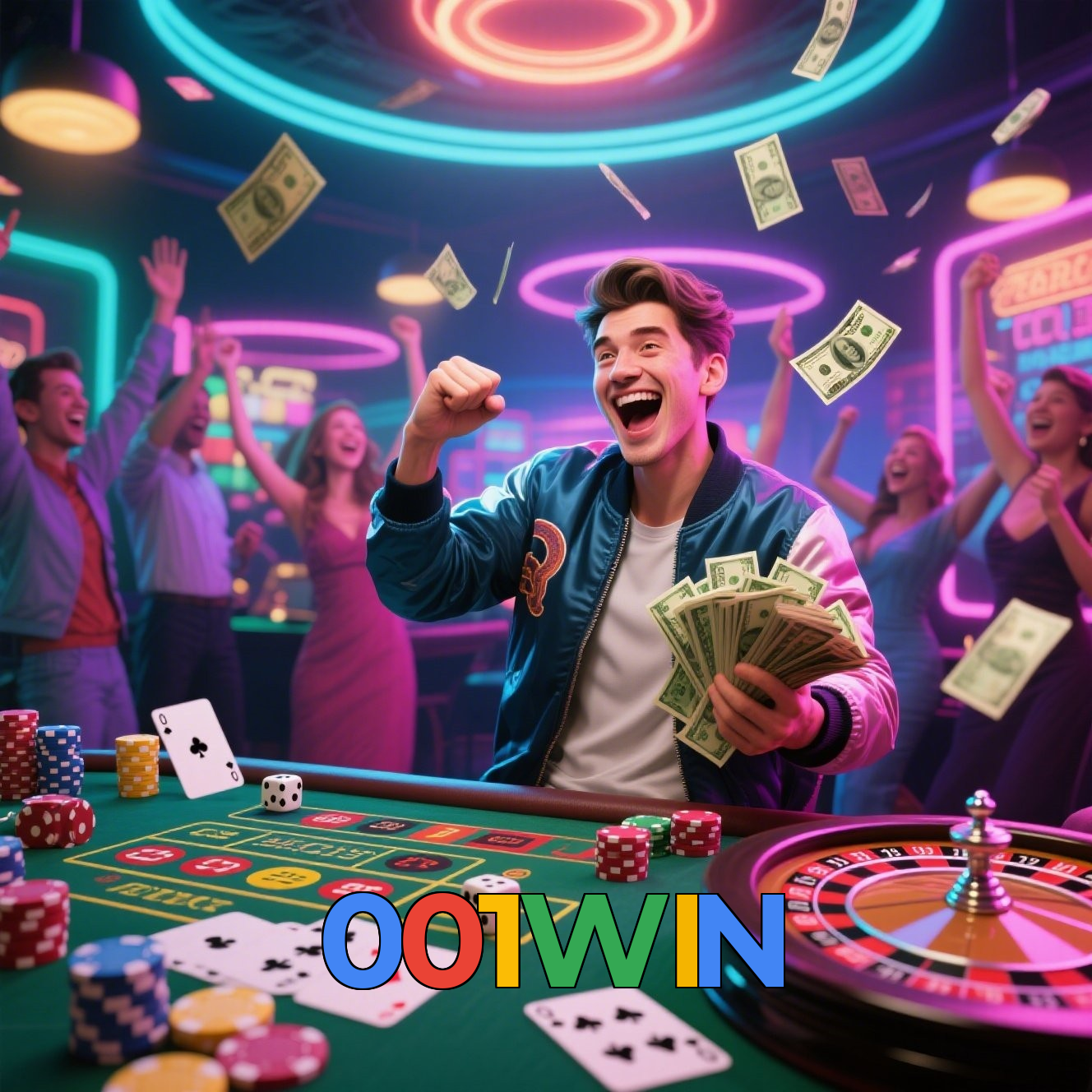 001WIN:Jogue nas roletas e veja a sorte sorrir para você!