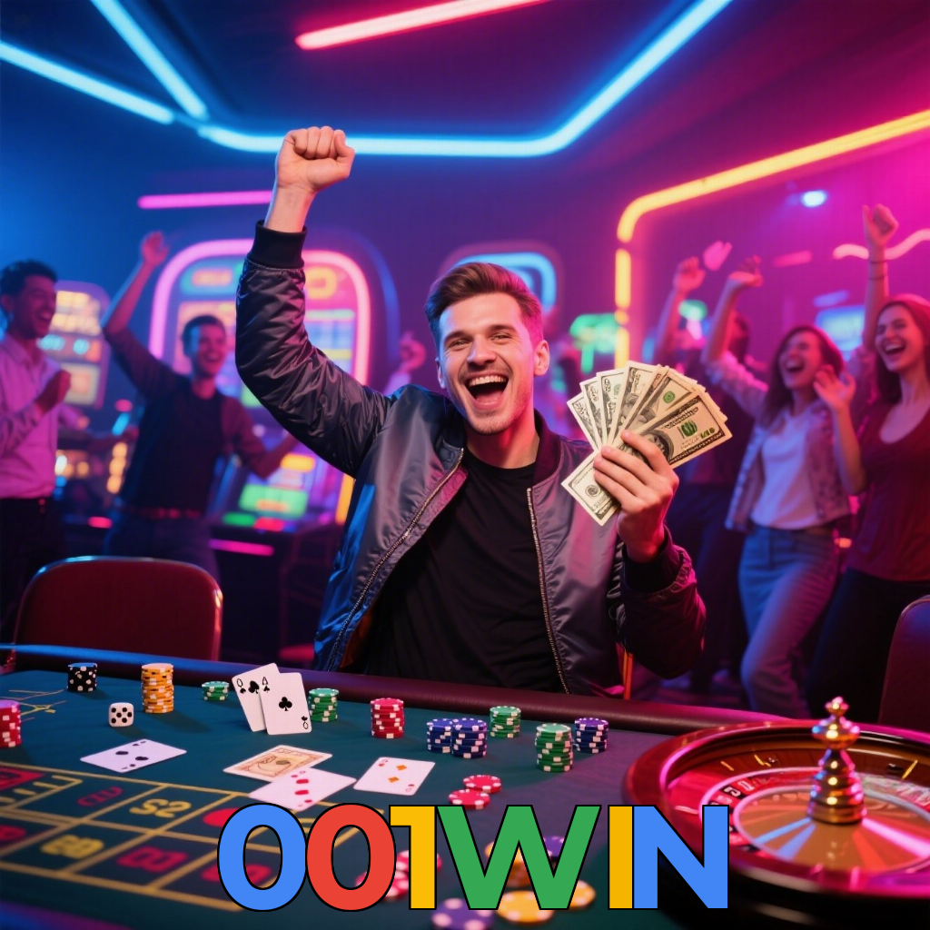001WIN：Jogue blackjack, aposte no futebol e ganhe grandes prêmios no cassino online!