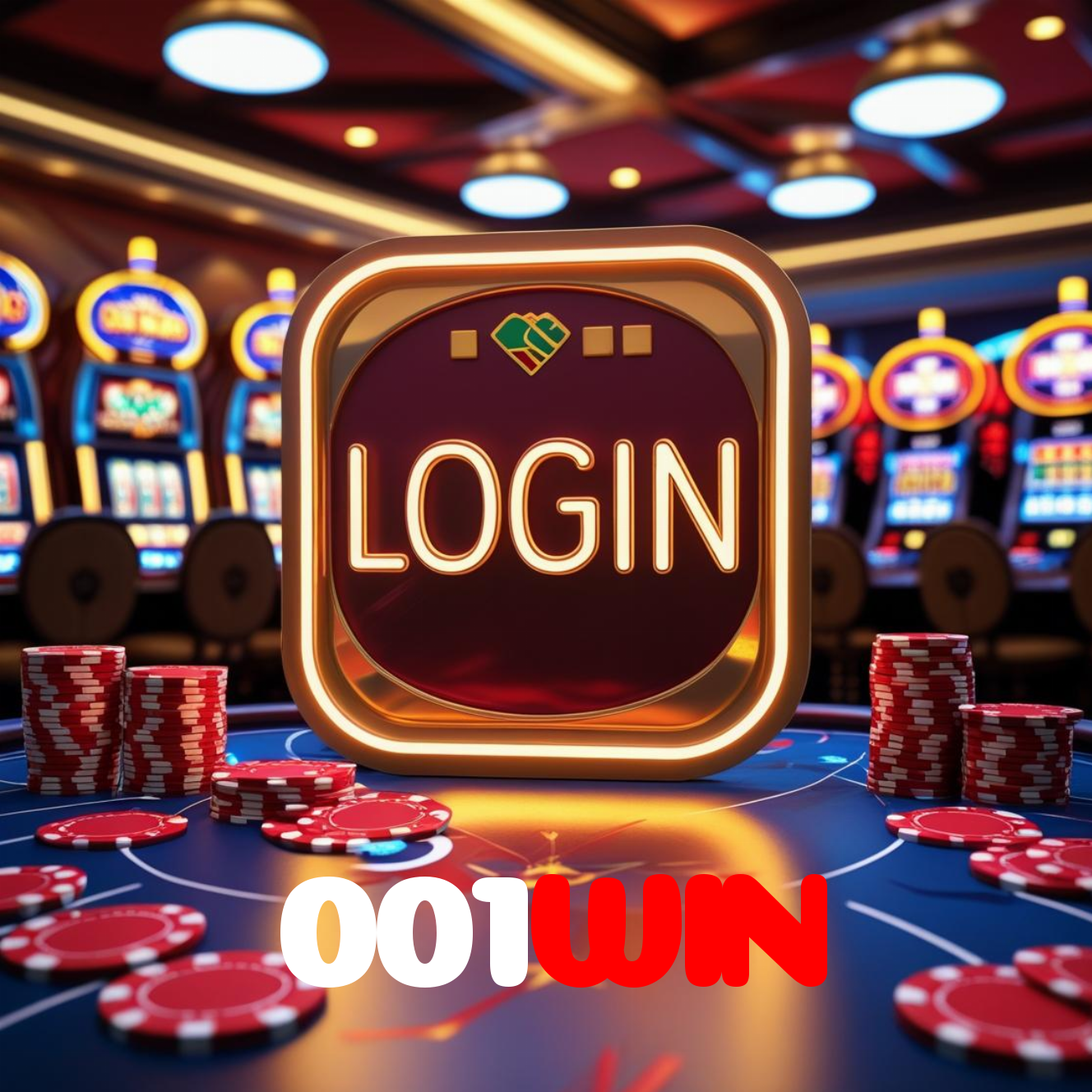 001WIN：Gire nas slots e conquiste o prêmio da sua vida!