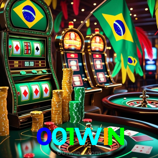 001WIN：Jogue nas slots e ganhe prêmios surreais!