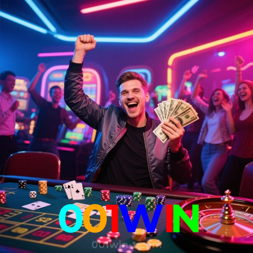 001WIN：Onde a diversão e a sorte se encontram: poker, roleta e futebol online!